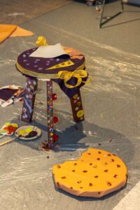 Stool design at Design for a Difference Workshop 2025