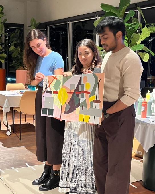 Three participants presenting at Design for a Difference event 2026